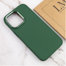 Чехол-силикон Bonbon Metal Style iPhone 14 Pro Max (Зеленый / Army green)