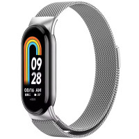 Ремешок Xiaomi Mi Band 8 Milanese Loop, Silver