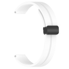 Ремешок Line Magnetic Xiaomi Mi Band 8/9/10, белый