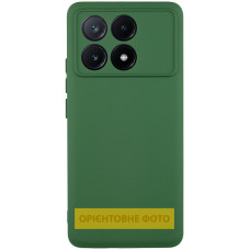 Чохол-силікон Getman Liquid Silk Full Camera Xiaomi Poco X8 Pro Max, Темно-Зелений