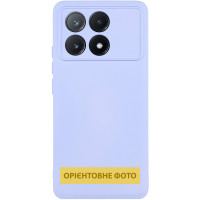 Чохол-силікон Getman Liquid Silk Full Camera Xiaomi Poco X8 Pro, бузковий