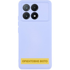 Чохол-силікон Getman Liquid Silk Full Camera Xiaomi Poco X8 Pro, бузковий