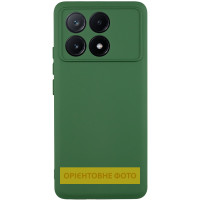 Чохол-силікон Getman Liquid Silk Full Camera Xiaomi Poco X8 Pro, Темно-Зелений