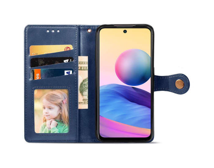 Чохол-книга шкіряний Getman Gallant Xiaomi Redmi A7 Pro 4G /Poco C81, синій