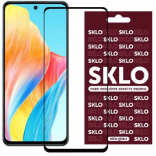 Защитное стекло SKLO Google Pixel 7, 5D черное