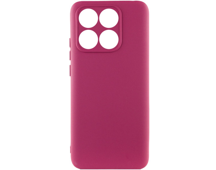 Чохол-силікон Ummi Lakshmi Full Camera Motorola Edge 70, Бордовий