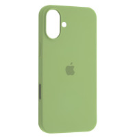 Чохол-силікон оригінал Full Soft Matte iPhone 16 (Зелений / Pistachio)