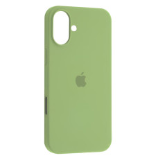 Чохол-силікон оригінал Full Soft Matte iPhone 16 (Зелений / Pistachio)