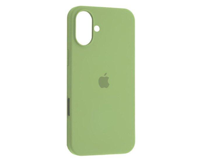 Чохол-силікон оригінал Full Soft Matte iPhone 16 (Зелений / Pistachio)