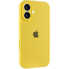Чохол-силікон оригінал Full Camera Soft Matte iPhone 16, Yellow