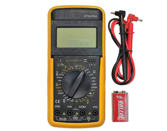 Мультиметр цифровой DT9205A
