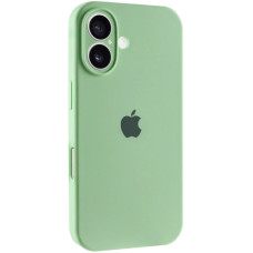 Чохол-силікон оригінал Full Camera Soft Matte iPhone 16, Фісташковий