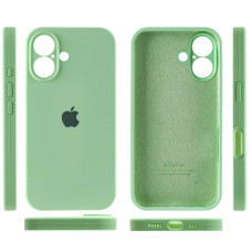 Чохол-силікон оригінал Full Camera Soft Matte iPhone 16, Фісташковий