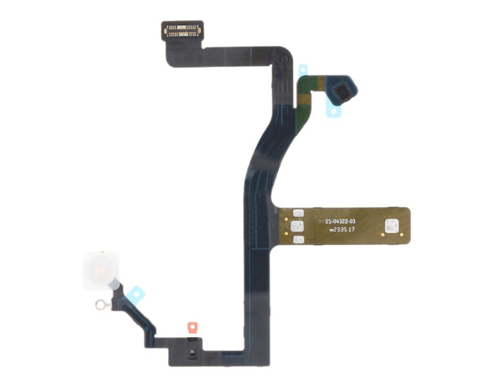 Шлейф для iPhone 15, спалах з мікрофоном, оригінал
