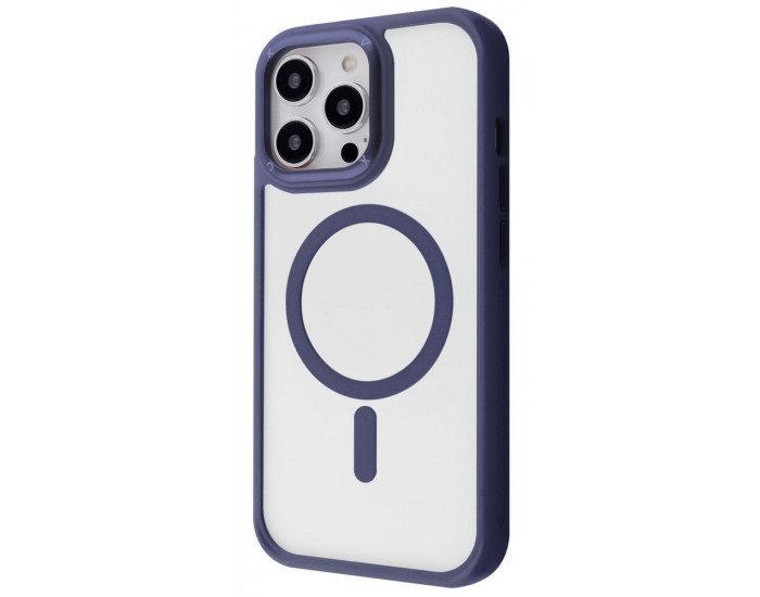 Чохол-силікон Proove Clear Essence Case with Magnetic Ring iPhone 16 Pro Max, Темно-синій