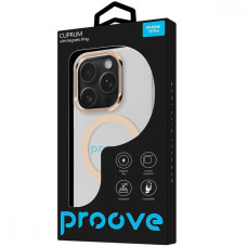 Чохол-силікон Proove Cuprum Case with Magnetic Ring iPhone 15 Pro, Білий