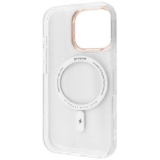 Чохол-силікон Proove Cuprum Case with Magnetic Ring iPhone 15 Pro, Білий