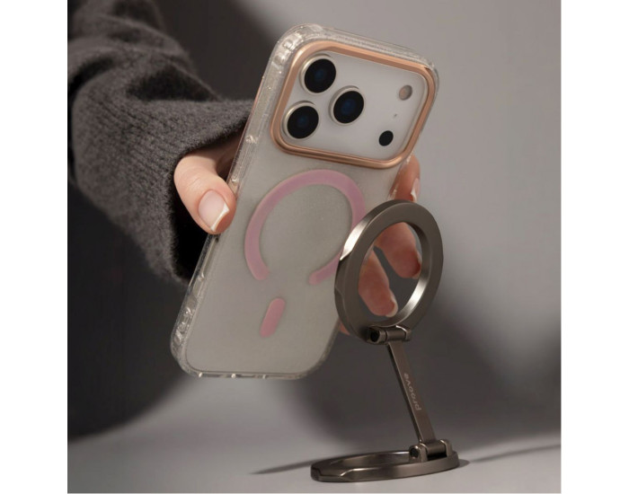 Чохол-силікон Proove Cuprum Case with Magnetic Ring iPhone 15 Pro, чорний