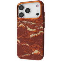 Чохол-силікон Proove Gleam Case with Magnetic Ring iPhone 17 Pro, Orange ocean