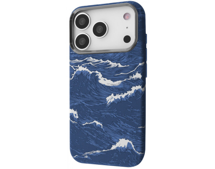 Чохол-силікон Proove Gleam Case with Magnetic Ring iPhone 17 Pro, Blue ocean