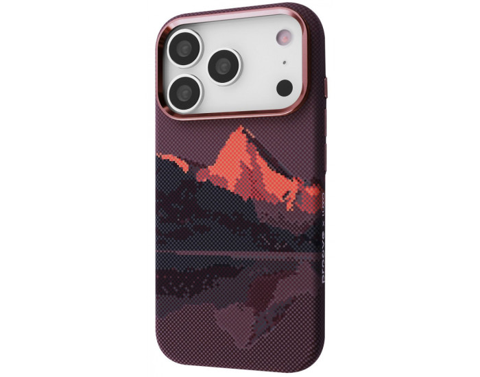 Чохол-силікон Proove Gleam Case with Magnetic Ring iPhone 17 Pro Max, Gold peak
