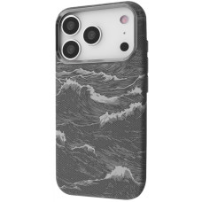 Чохол-силікон Proove Gleam Case with Magnetic Ring iPhone 17 Pro, Silver ocean