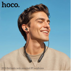 Бездротові навушники Bluetooth Hoco ES74 Refinado Neck-Mounted Earphones (Чорний / Black)