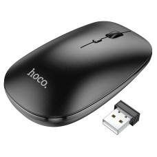 Миша Бездротова Hoco GM15 Art dual-mode business 2,4G/BT3.0-5.0 Black