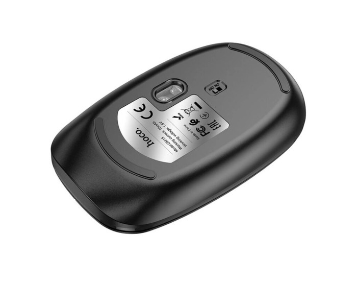 Миша Бездротова Hoco GM15 Art dual-mode business 2,4G/BT3.0-5.0 Black