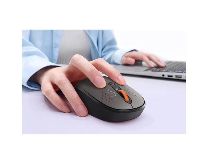 Миша Бездротова Baseus F01B Tri-Mode Wireless Mouse Baby, Frosted gray (B01055503833-00)