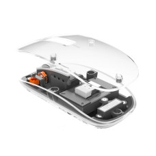 Мышь беспроводная WiWU WM105 (Dual-bluetooth +2.4G three-mode) серая