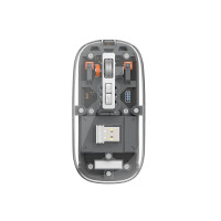 Мышь беспроводная WiWU WM105 (Dual-bluetooth +2.4G three-mode) серая
