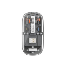 Мышь беспроводная WiWU WM105 (Dual-bluetooth +2.4G three-mode) серая
