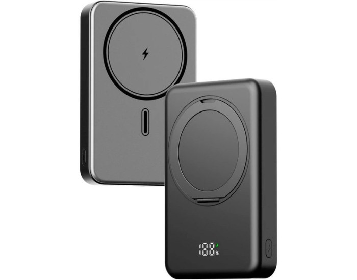 Портативна батарея Gelius HOLDIX Magnetic Wireless Charge 15W 10000mAh GP-PBW302