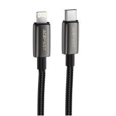 Кабель USB Acefast C23-01 Data cable Type-C to Lightning (30W/1.2m) черный