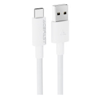 Кабель USB Acefast C18-04 USB to Type-C (3A/1.2m) Білий