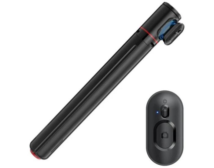Штатив-тринога Acefast E31 Selfie stick with automatic tripod, черный