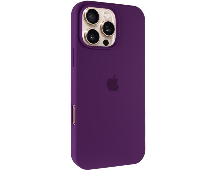 Чохол-силікон оригінал Case Full Protective iPhone 16 Pro (Фіолетовий / Amethyst)