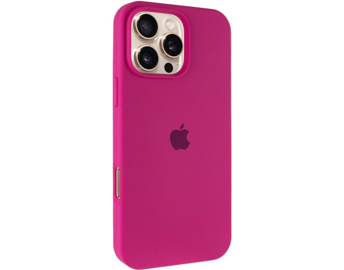 Чохол-силікон оригінал Case Full Protective iPhone 16 Pro (Малиновий / Dragon Fruit)