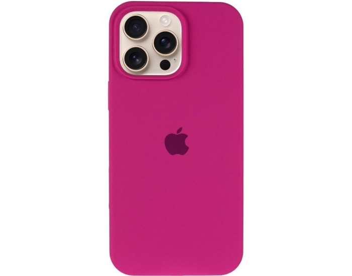 Чохол-силікон оригінал Case Full Protective iPhone 16 Pro (Малиновий / Dragon Fruit)