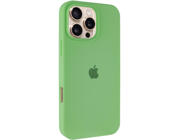 Чохол-силікон оригінал Case Full Protective iPhone 16 Pro (М'ятний / Mint)
