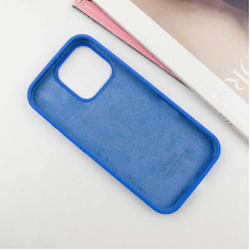 Чохол-силікон оригінал Case Full Protective iPhone 16 Pro (Синій / Capri Blue)