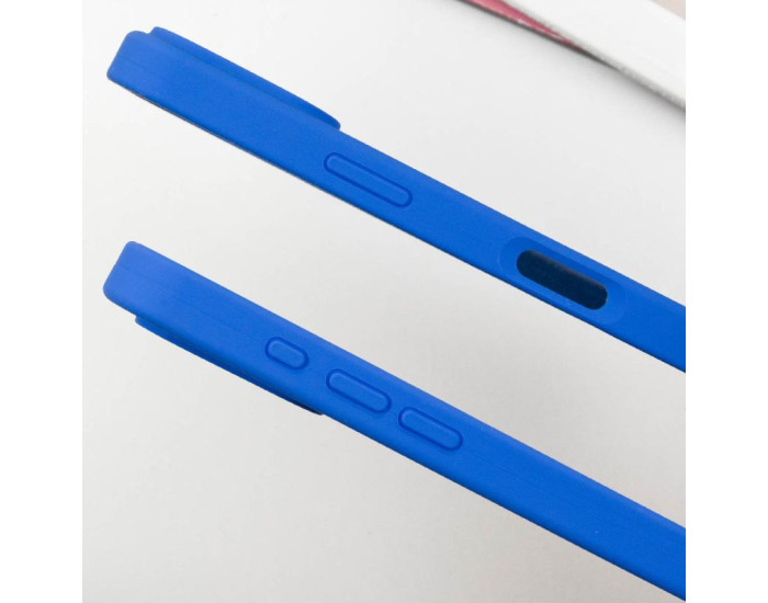 Чохол-силікон оригінал Case Full Protective iPhone 16 Pro (Синій / Capri Blue)