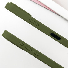 Чохол-силікон оригінал Case Full Protective iPhone 16 Pro (Зелений / Dark Olive)