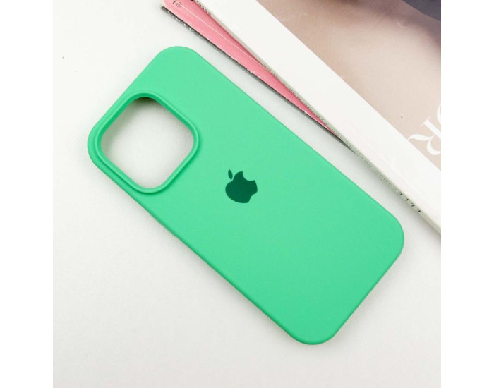Чохол-силікон оригінал Case Full Protective iPhone 16 Pro (Зелений / Spearmint)