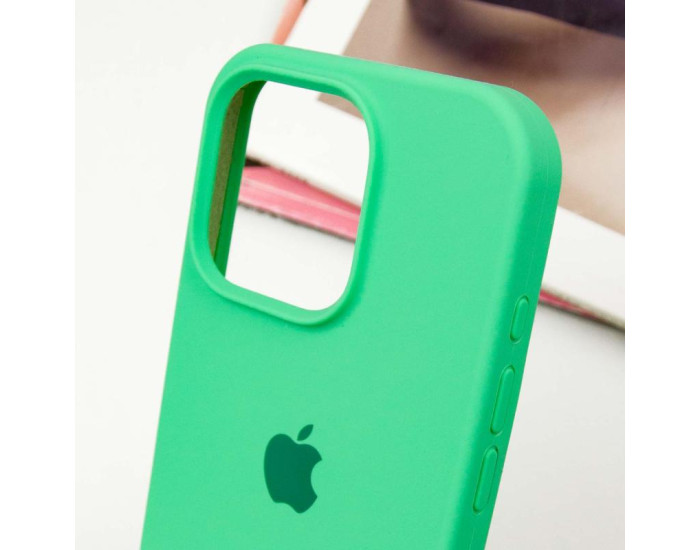 Чохол-силікон оригінал Case Full Protective iPhone 16 Pro (Зелений / Spearmint)