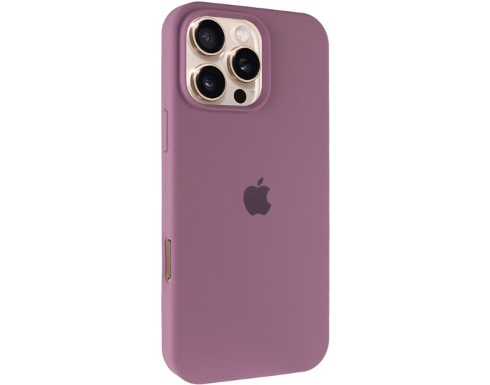 Чохол-силікон оригінал Case Full Protective iPhone 16 Pro (Ліловий / Lilac pride)