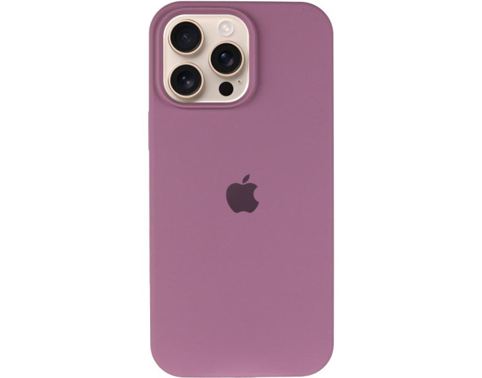 Чохол-силікон оригінал Case Full Protective iPhone 16 Pro (Ліловий / Lilac pride)