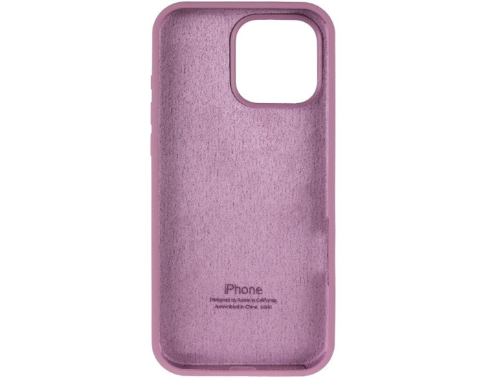 Чохол-силікон оригінал Case Full Protective iPhone 16 Pro (Ліловий / Lilac pride)