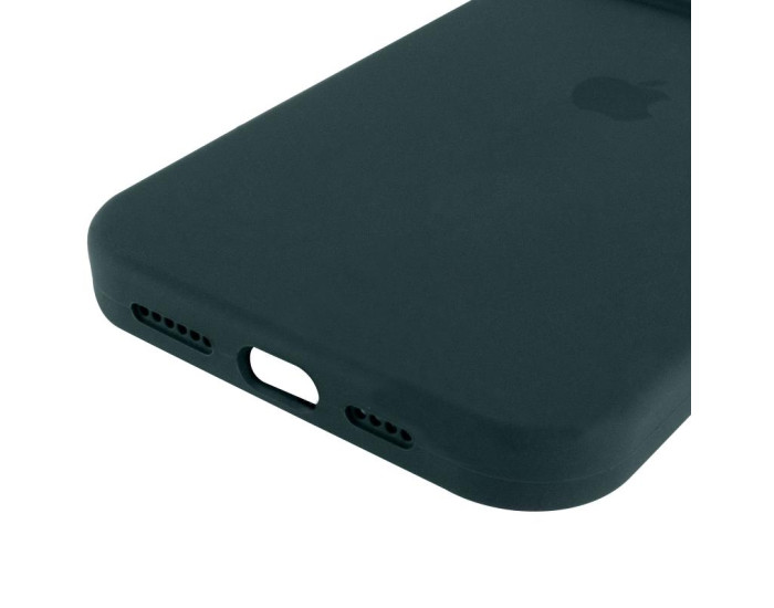 Чохол-силікон оригінал Full Soft Matte iPhone 16 Pro (Зелений / Forest green)